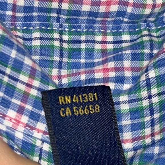 Ralph Lauren Men's Multicolor Plaid Classic Fit Casual Button-Down Shirt -‎ XL - Picture 5 of 7